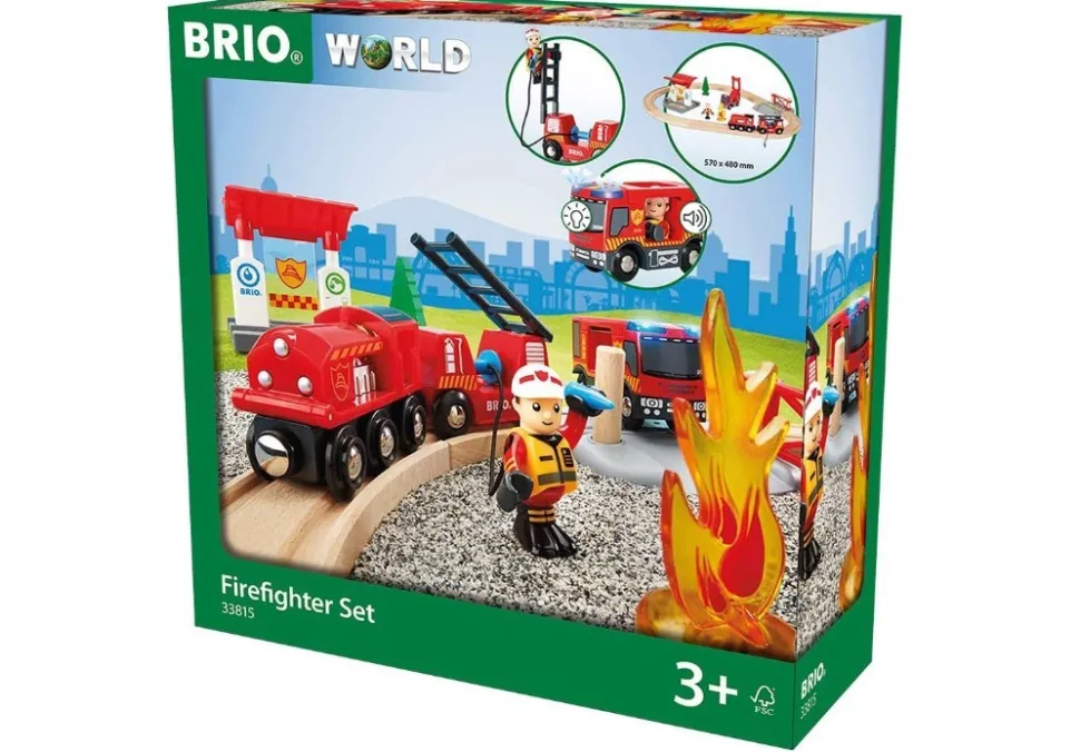 BRIO World Rescue Fire Fighter Set 33815