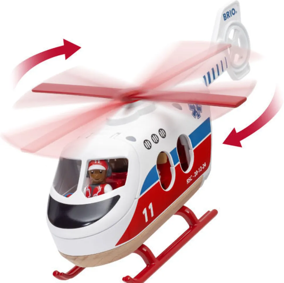 BRIO World Rescue Helicopter 36022