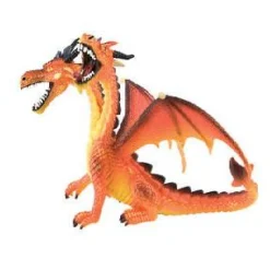 Bullyland Orange 2 Headed Dragon