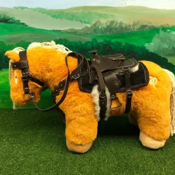 Crafty Ponies Western Leather Tack Set with Saddle Pad