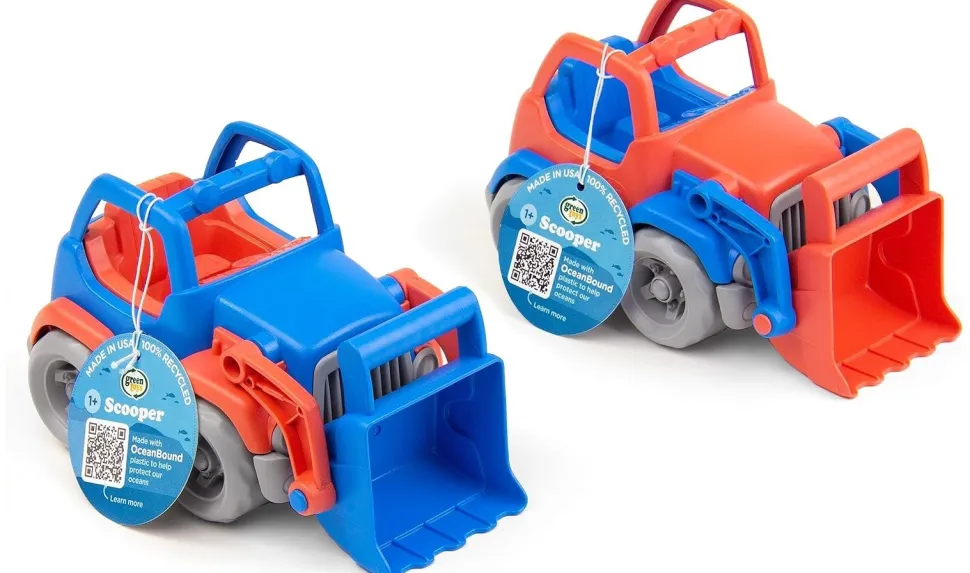 Green Toys Scooper Tractor with Front Loader