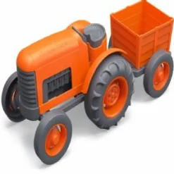 Green Toys Tractor Orange