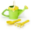 Green Toys Watering Can with Trowel and Rake