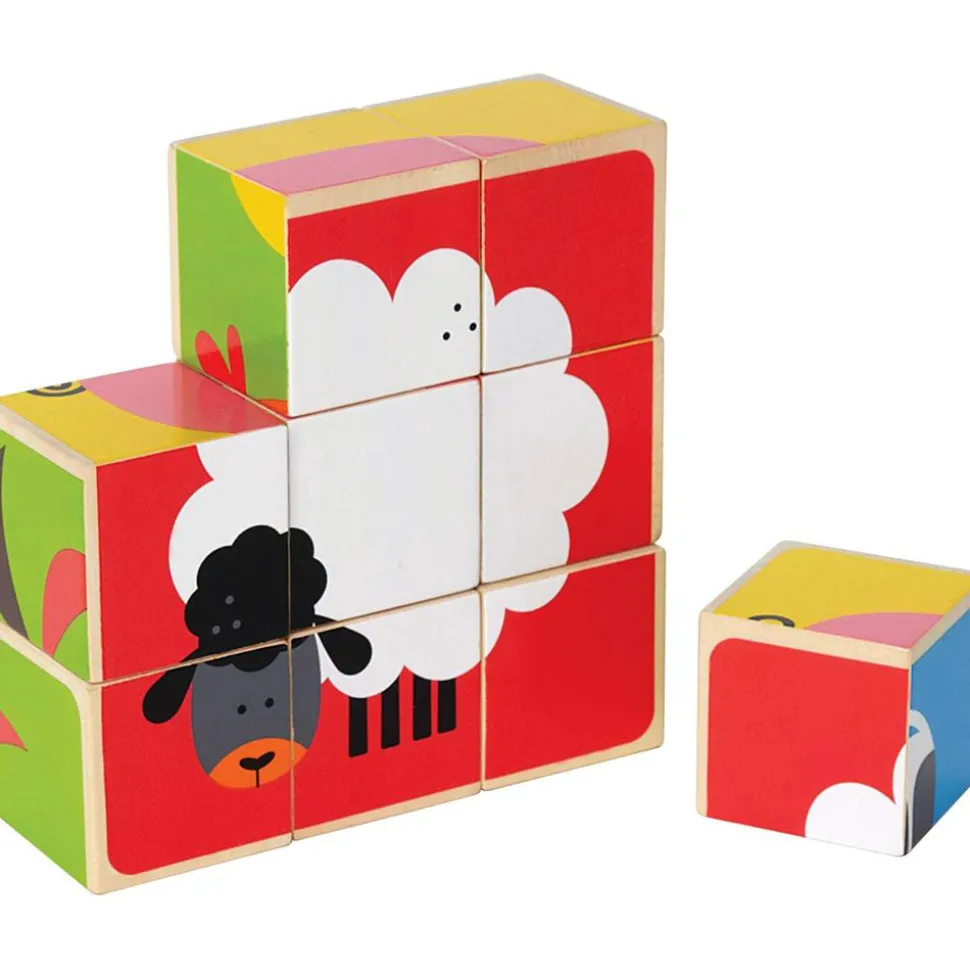 Hape Farm Animal Blocks