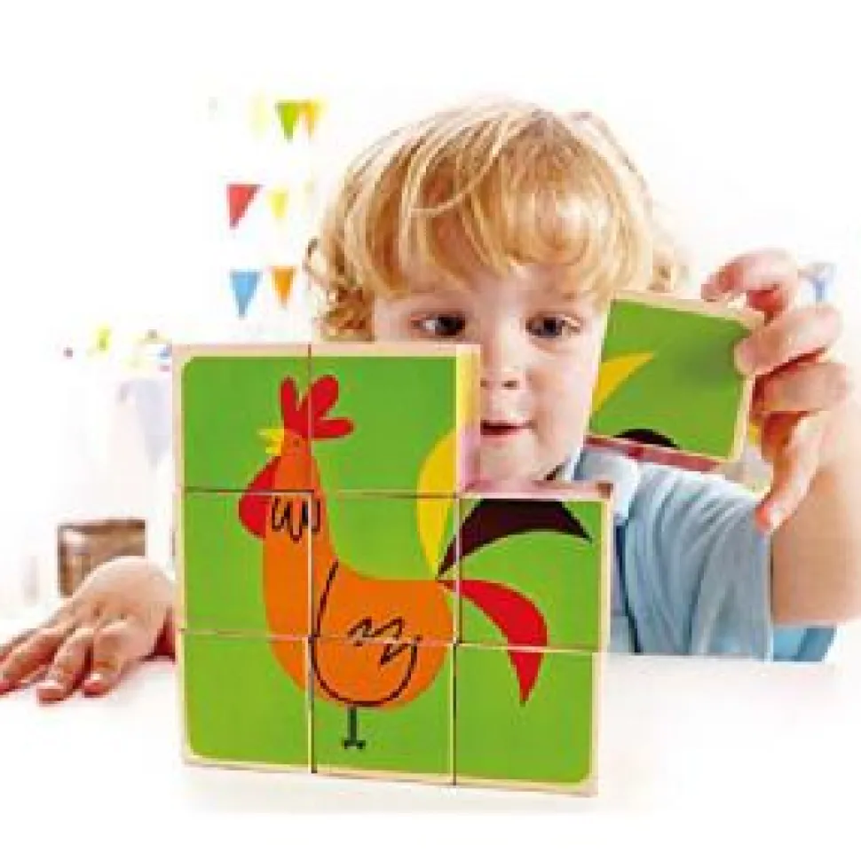 Hape Farm Animal Blocks