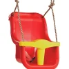 KBT Baby Seat Luxe Red and Yellow with Poly Prop Ropes