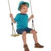 KBT Wooden Swing Seat Basic Polypropylene Ropes