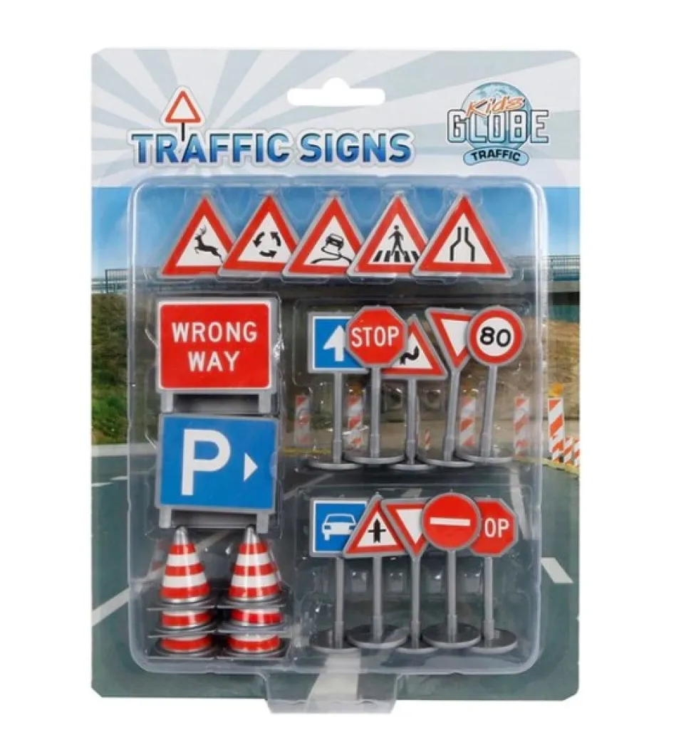 Kids Globe 25 Traffic Signs