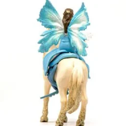Schleich Eyela Riding on Golden Unicorn Bayala