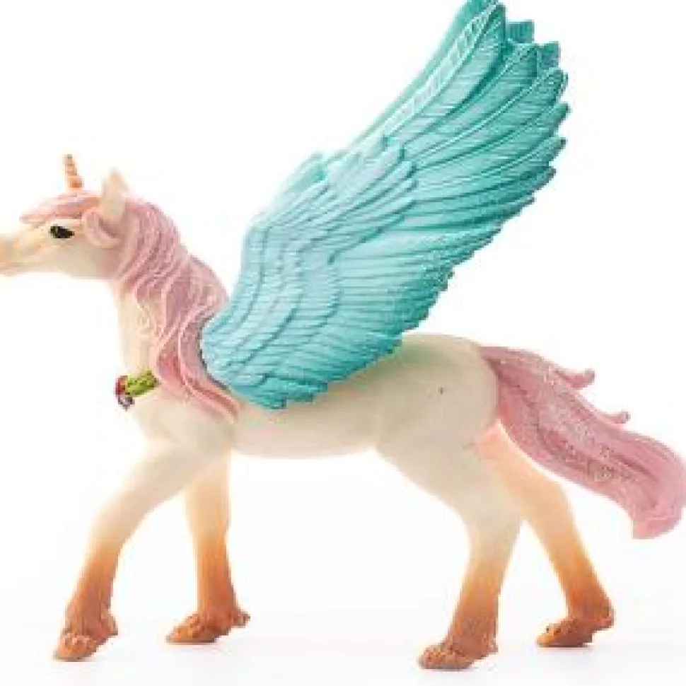Schleich Pegasus Winged Foal with Flowers