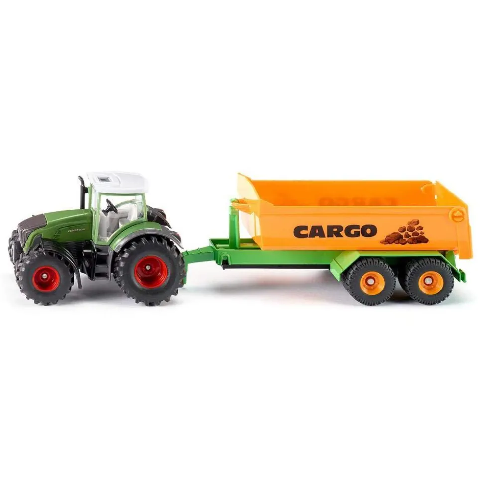 Siku Fendt Tractor with Hooklift Trailer 1:50 Scale