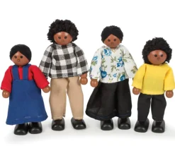 Tidlo Dolls Family Black