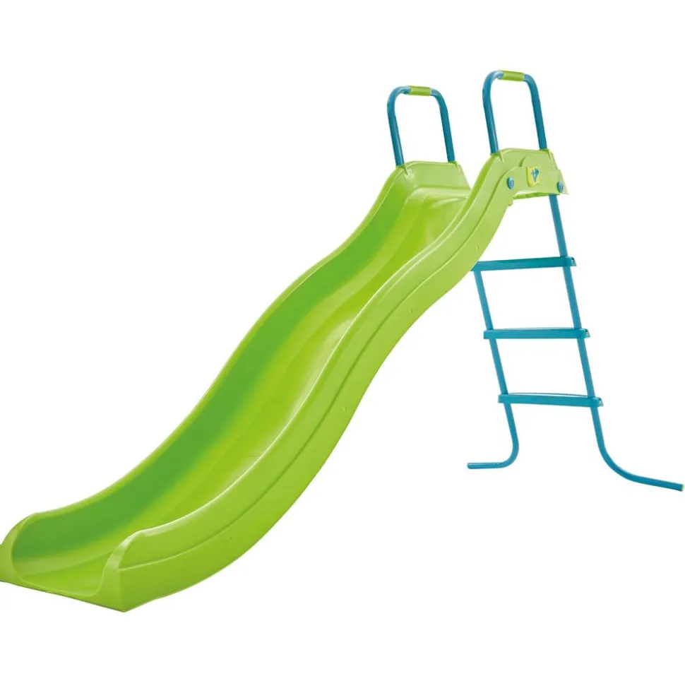 TP Crazy Wavy Apple Green Slide and Steps