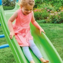 TP Crazy Wavy Apple Green Slide and Steps