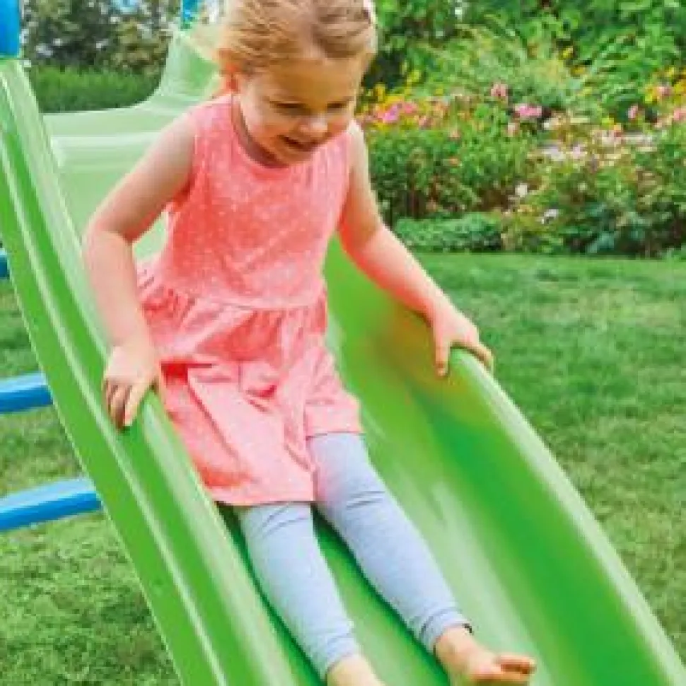 TP Crazy Wavy Apple Green Slide and Steps