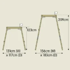 TP Forest Acorn Growable Swing Frame
