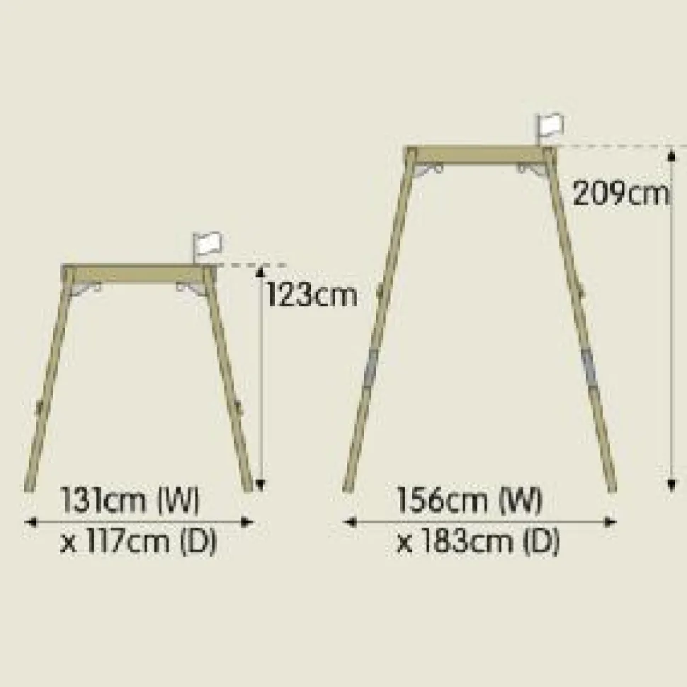 TP Forest Acorn Growable Swing Frame