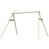 TP Knightswood Wooden Swing Frame Triple
