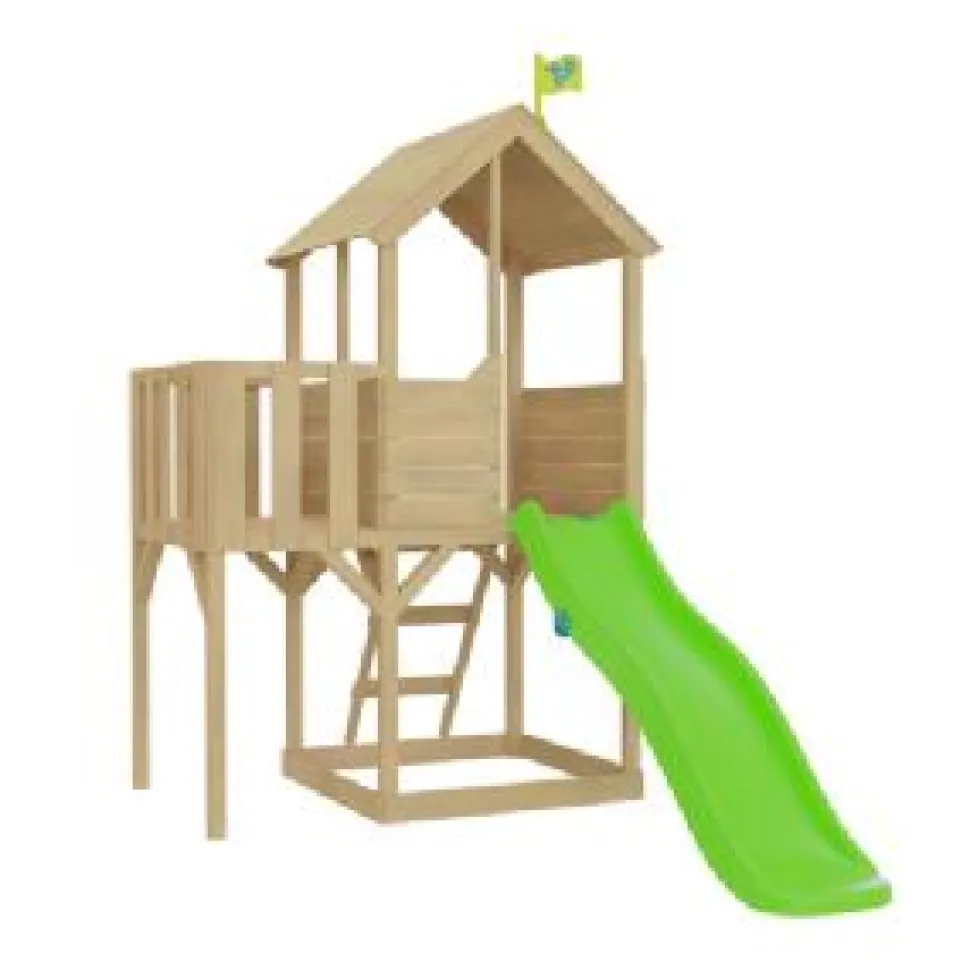 TP Treehouse Wooden Play Tower Wooden Balcony