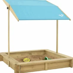 TP Wooden Sandpit with Sun Canopy